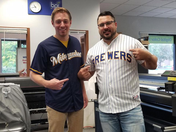 BPI Color's Brewer Fever Featured on WTMJ 4 1 brewers