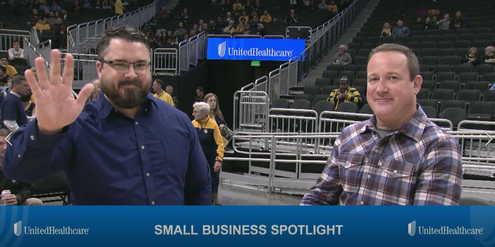 BPI Color Featured at Fiserv Forum During the Marquette Basketball Game! 2 BPIColor4