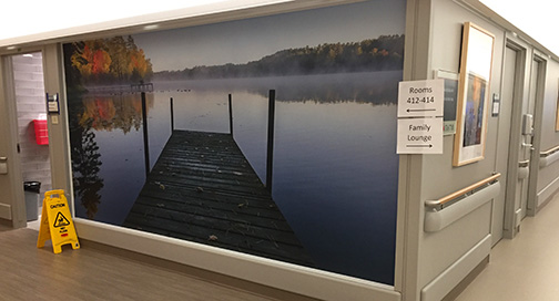 BPI Adds New Silver Ion Technology to Print Process 1 Hospital Mural W
