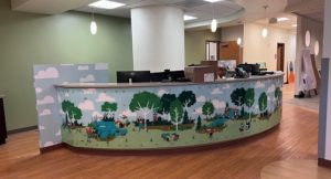 Environmental Graphics and Their Impact on Your Team! 4 childrens wall art 300x162 1