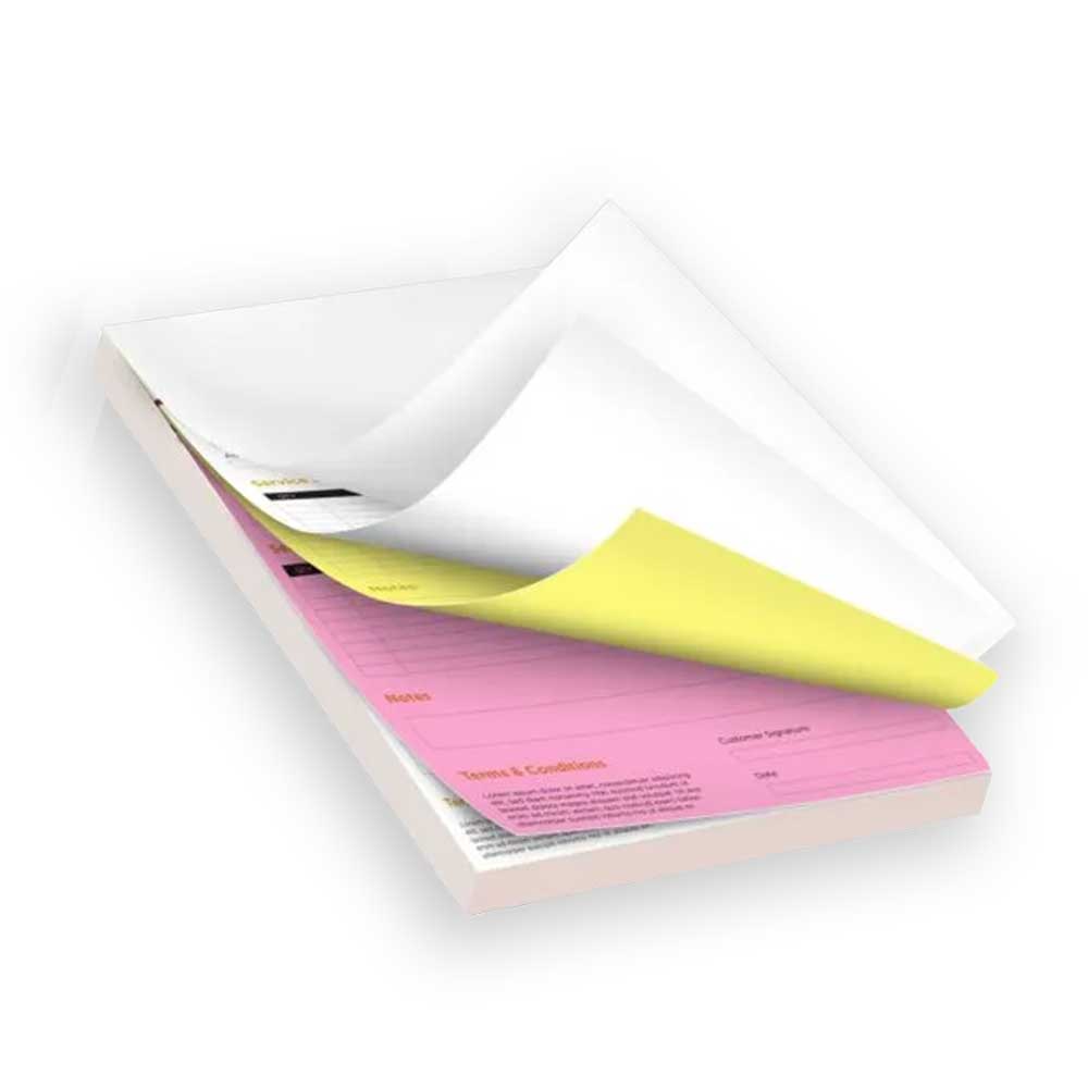 Business Printing 13 "No Carbon Required" booklets.
