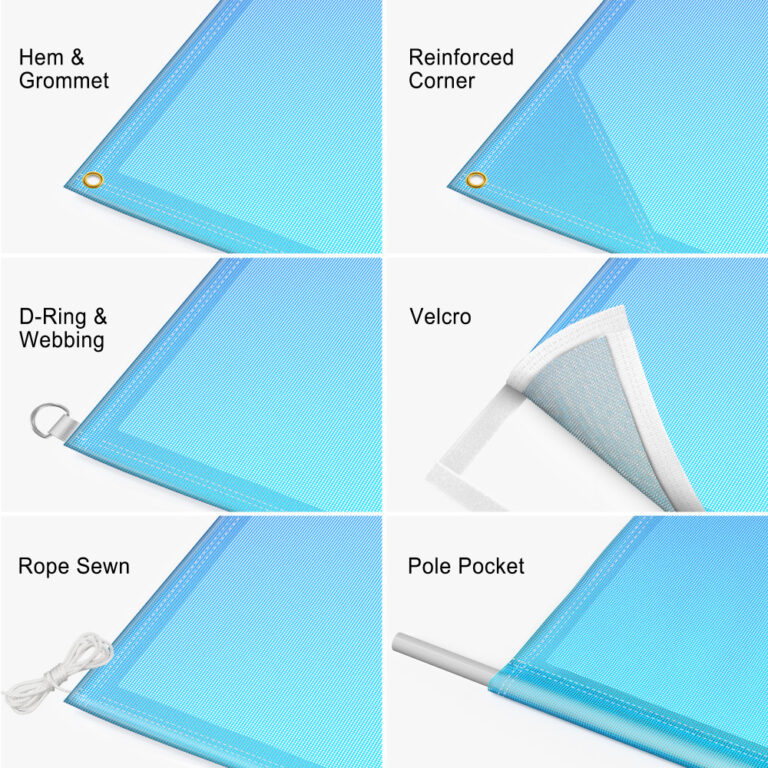 10 oz Outdoor Mesh Banner