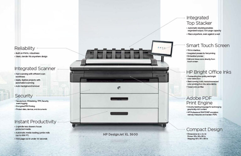 HP® DesignJet® XL 3600 Series MFP