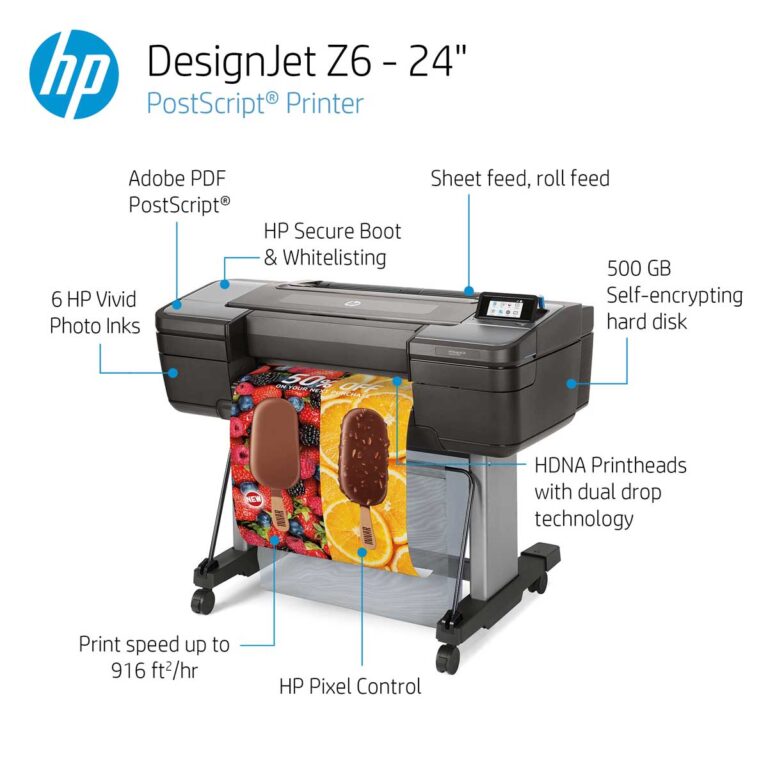 HP® DesignJet® Z6 Graphics Printer Series
