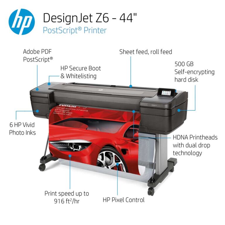 HP® DesignJet® Z6 Graphics Printer Series