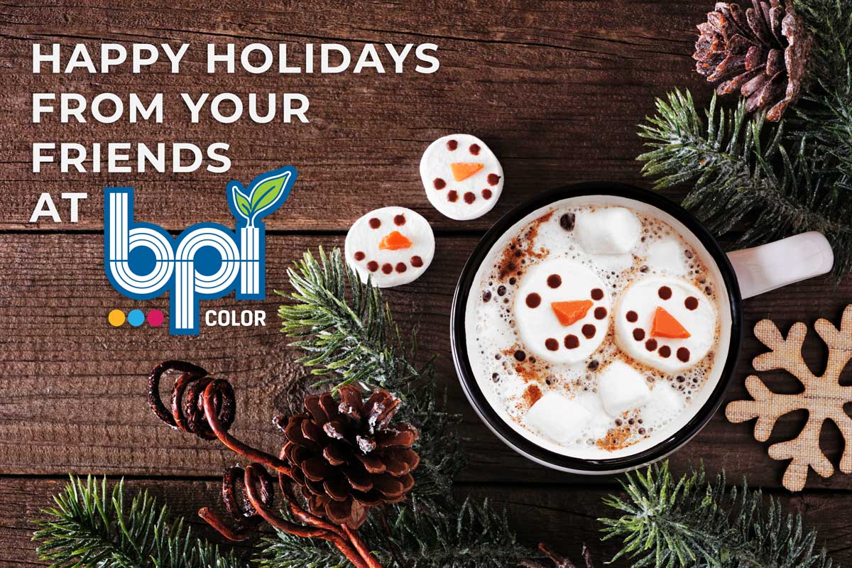 December 2024 Monthly Newsletter 1 Holiday greeting with mug of hot cocoa