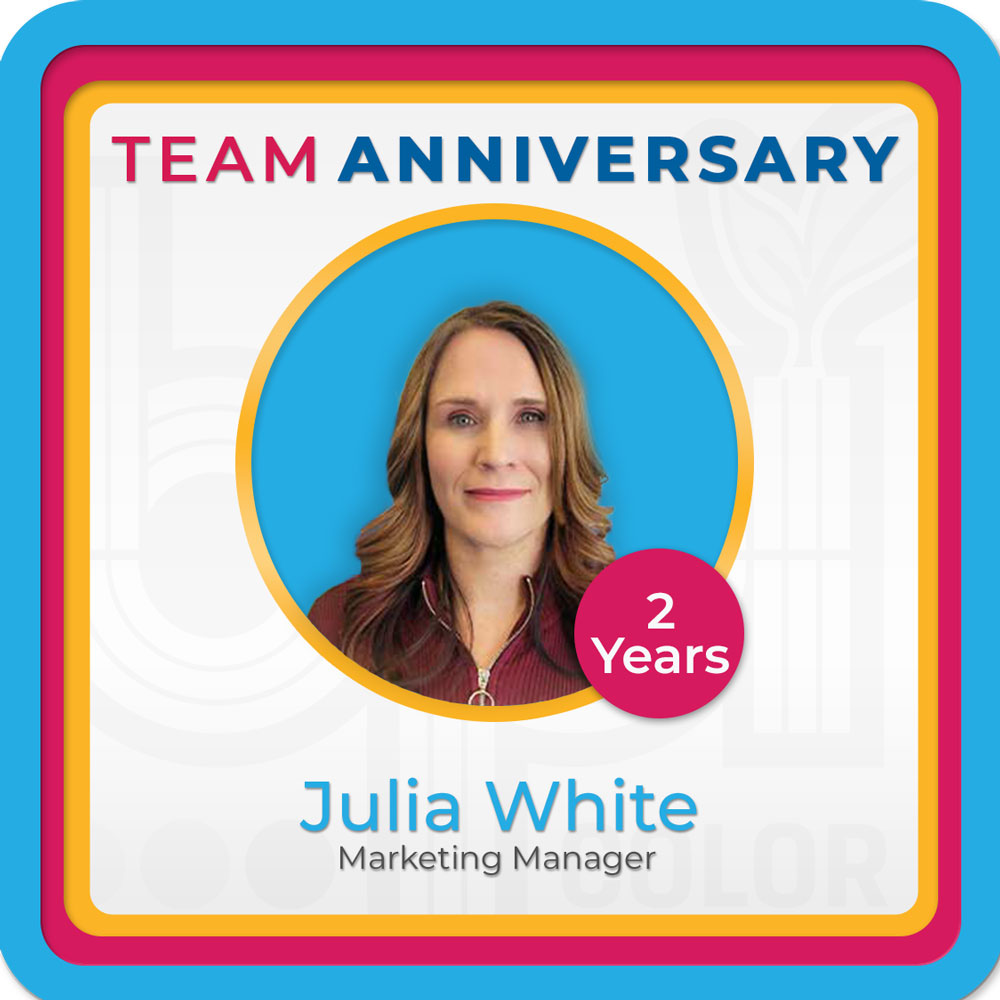 February 2025 Newsletter 18 Employee Anniversary Post