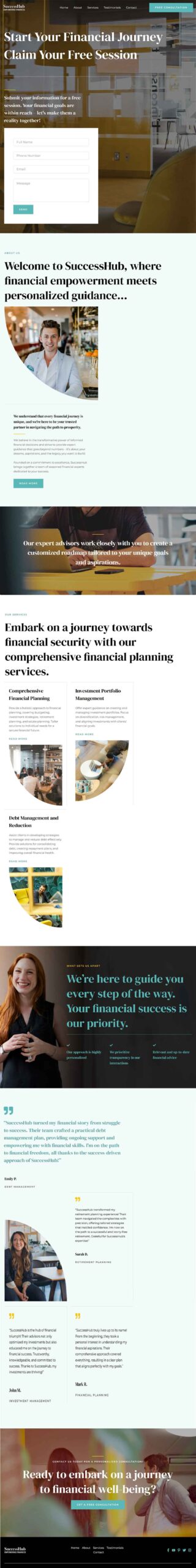 Professional Web Design 12 Website template.