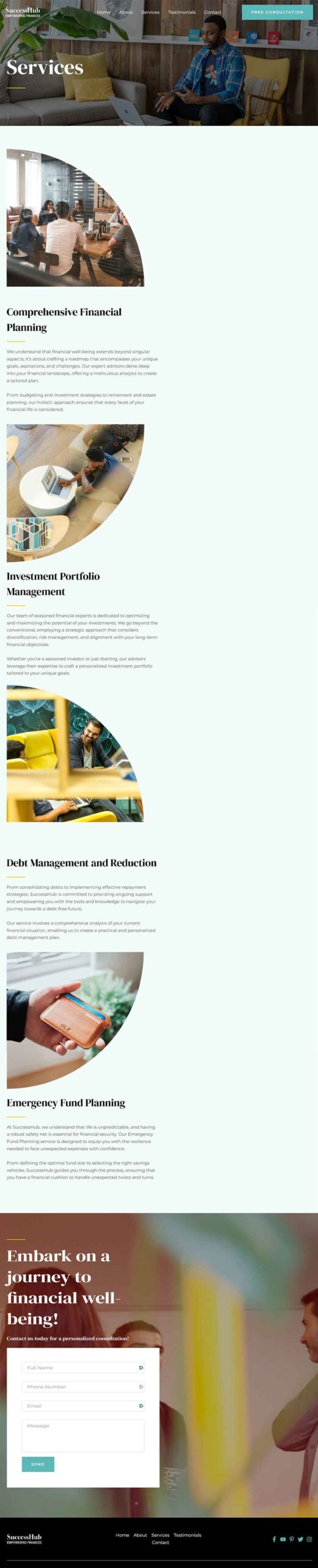 Professional Web Design 13 Website template.