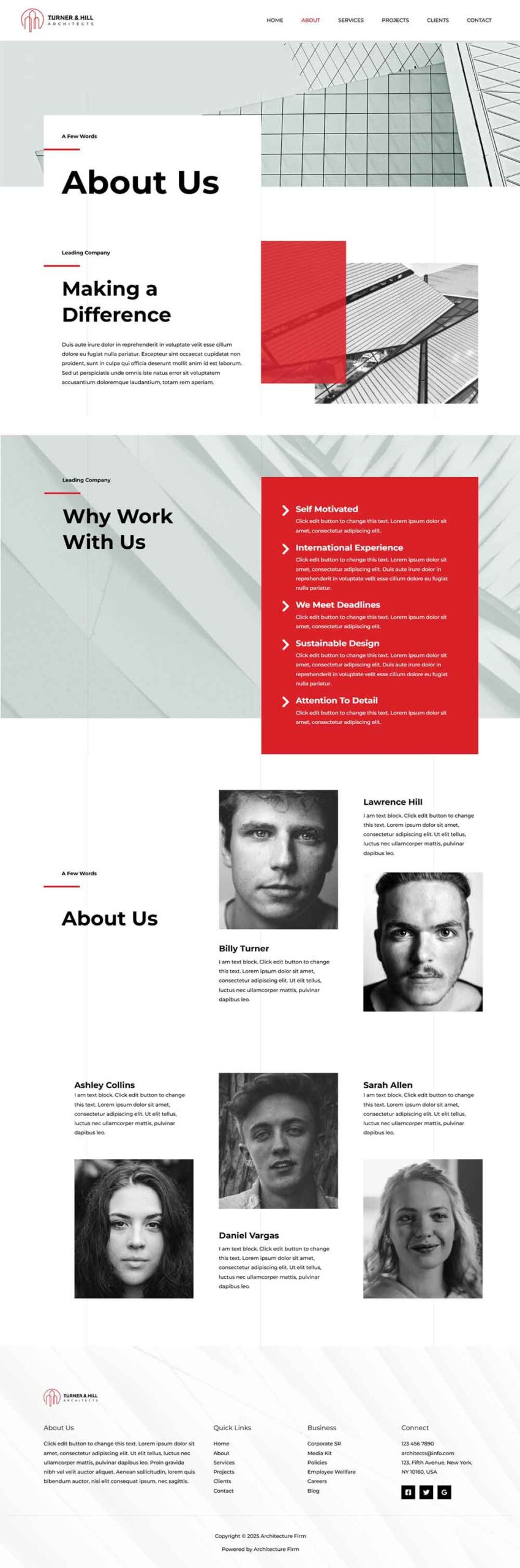 Professional Web Design 4 Website template.