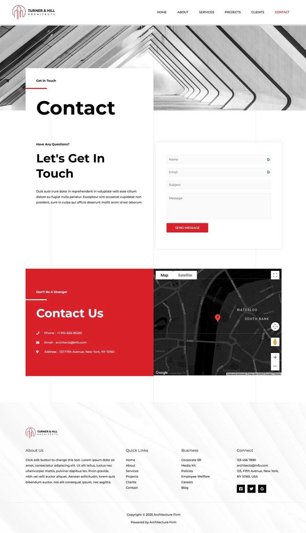 Professional Web Design 5 Website template.