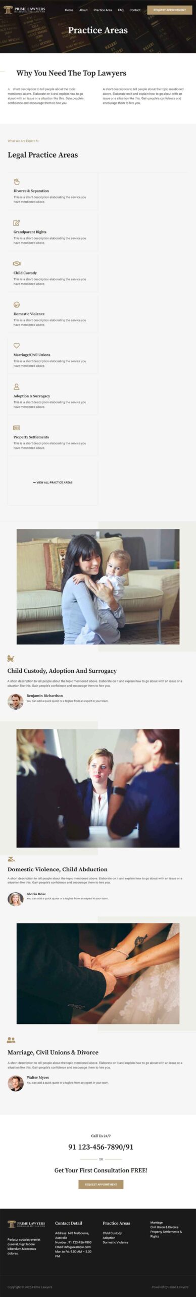 Professional Web Design 18 Website template.