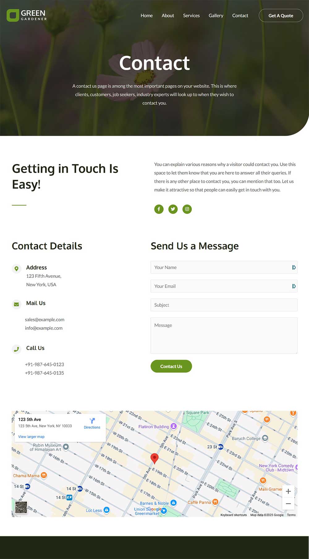 Professional Web Design 55 Website template.