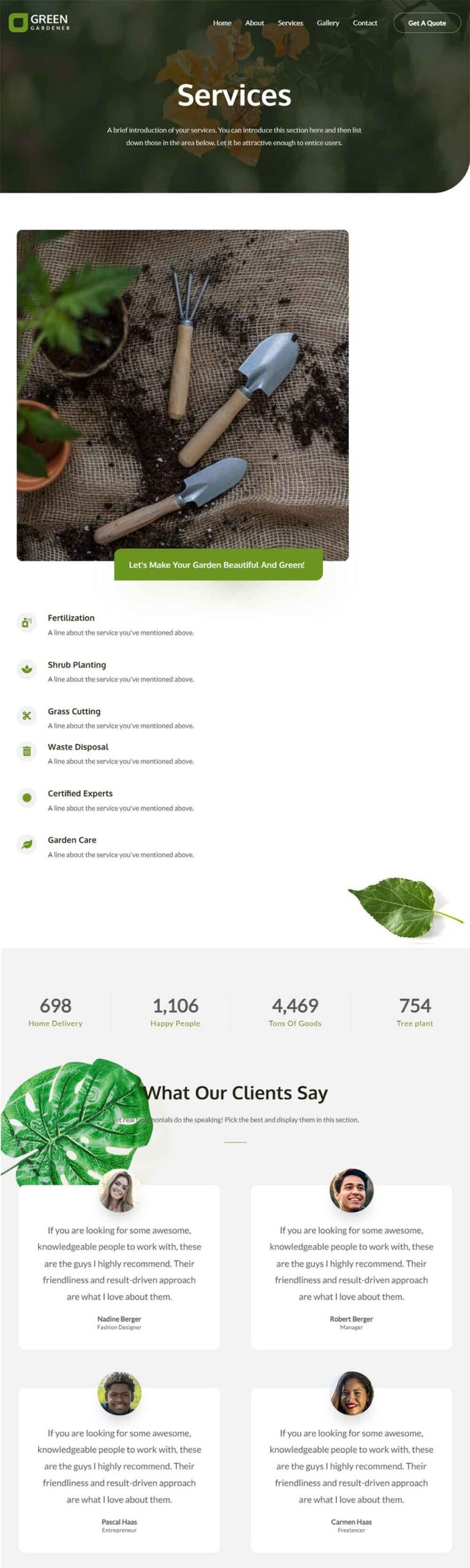 Professional Web Design 53 Website template.