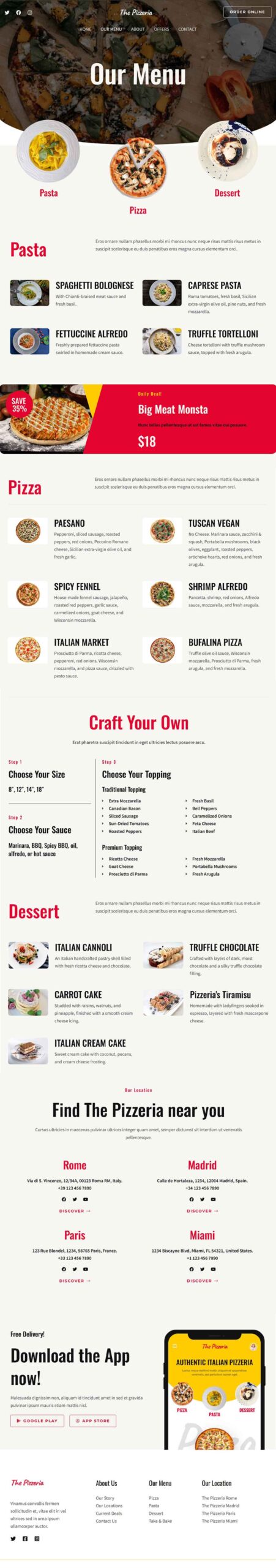 Professional Web Design 23 Website template.