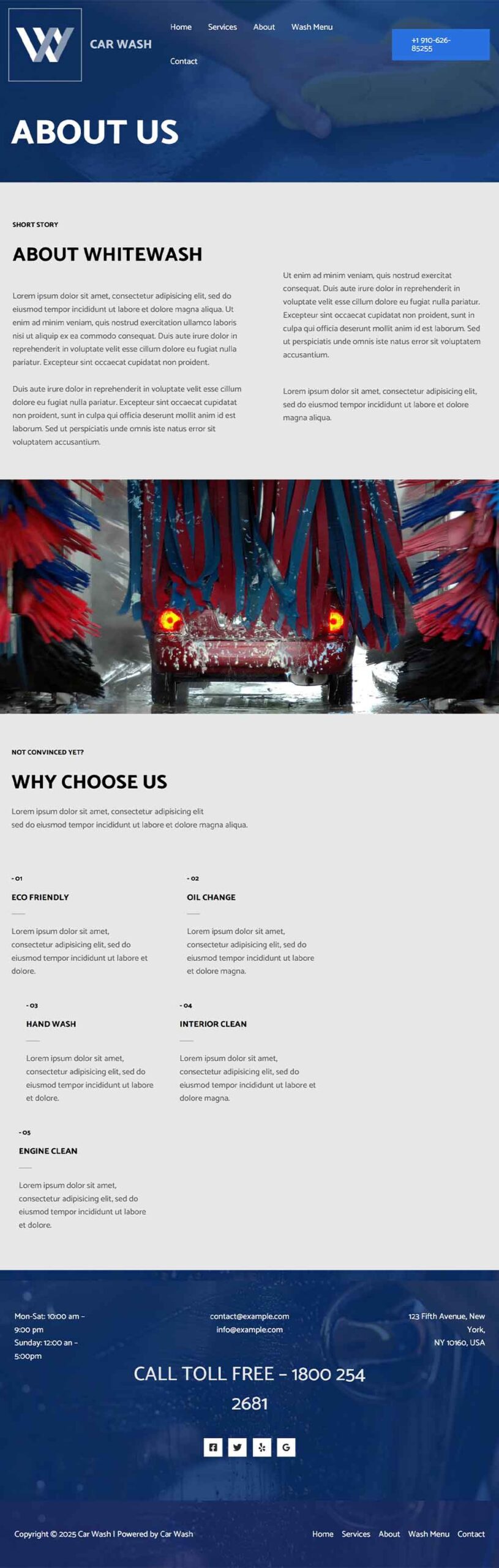 Professional Web Design 29 Website template.