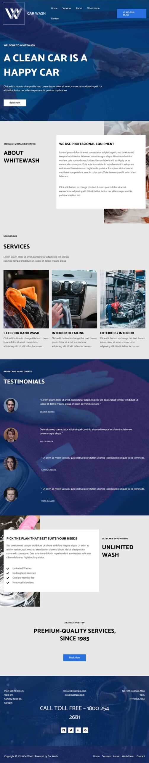 Professional Web Design 27 Website template.