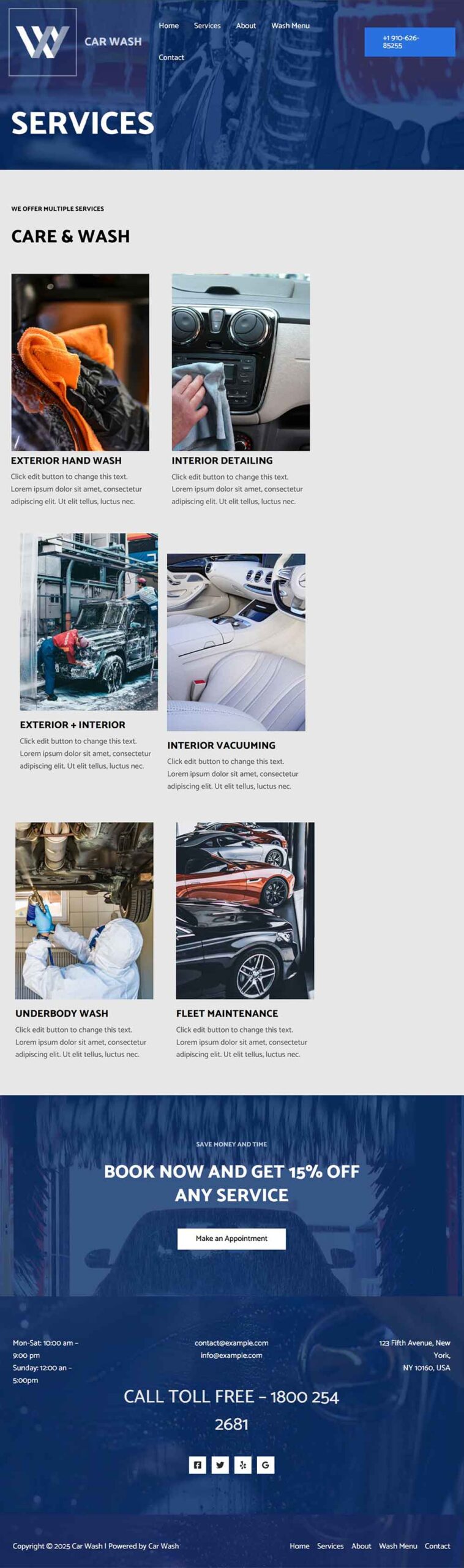 Professional Web Design 28 Website template.