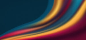 Abstract banner image with smooth flowing lines of red, gold, and teal blending into a deep navy gradient, creating a modern and dynamic visual effect.